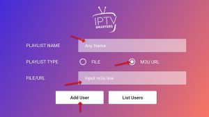 Setup IPTV Smarters via Xtream Codes API