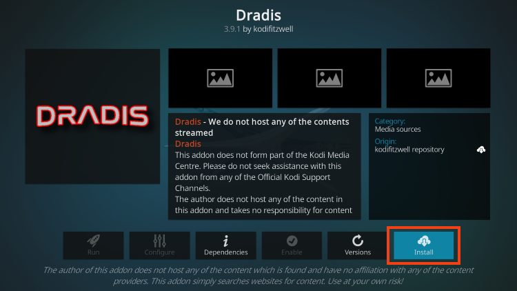 How to Install Dradis Addon